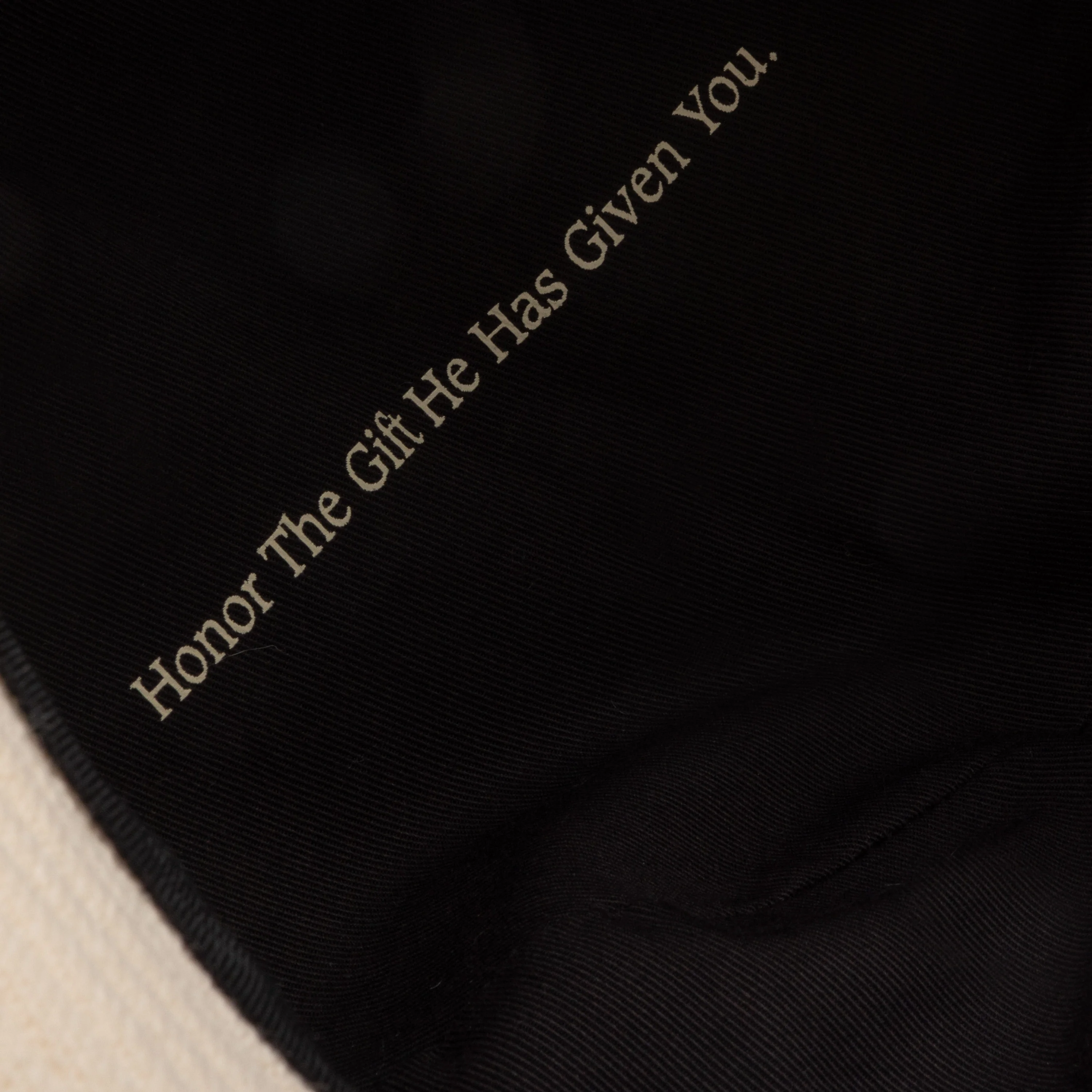 #88 Jacquard Bucket Hat - Bone - Image 4