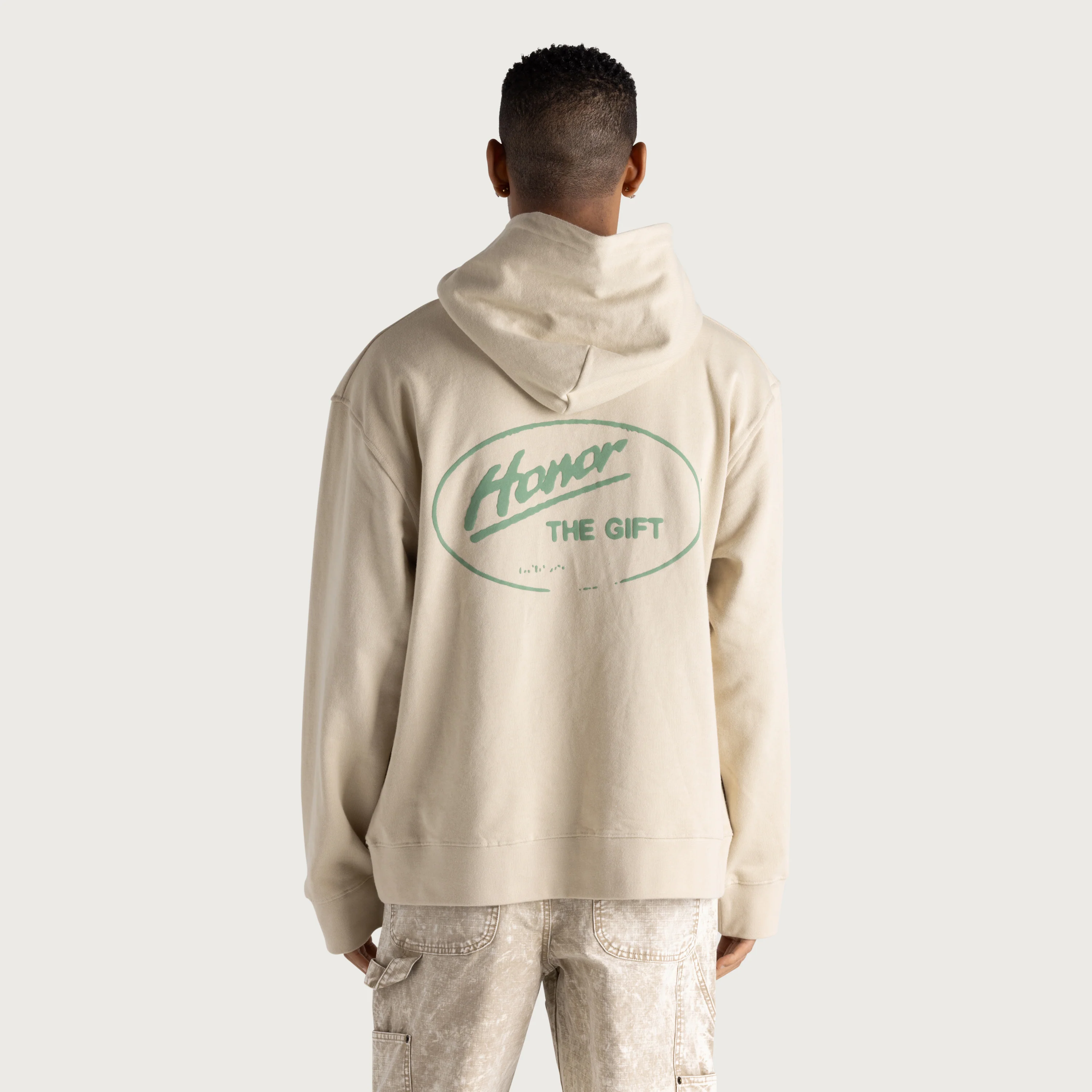 Better At Minding My Own Hoodie - Taupe - Image 3