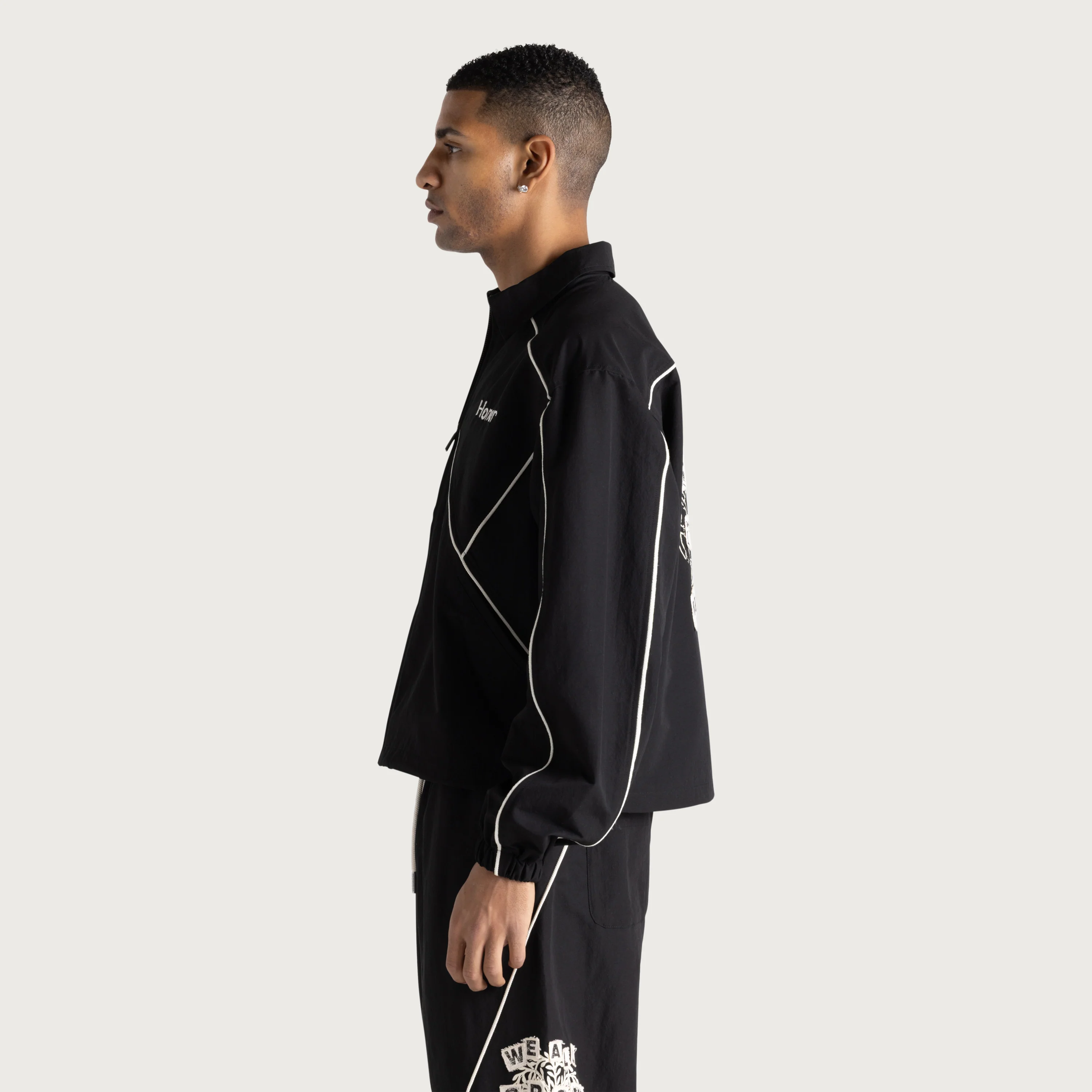 Growth Track Jacket - Black - Image 4