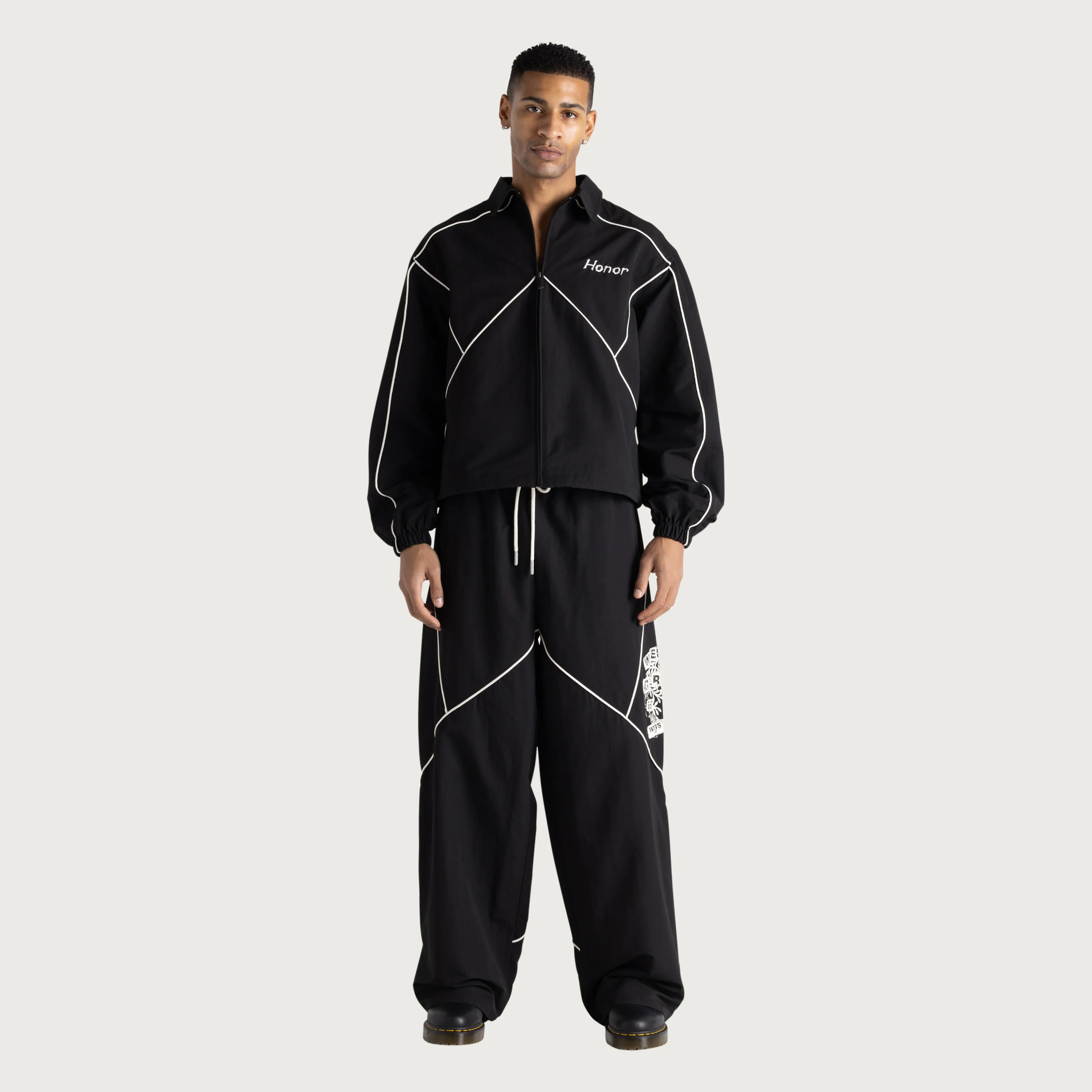 Growth Track Pant - Black - Image 3