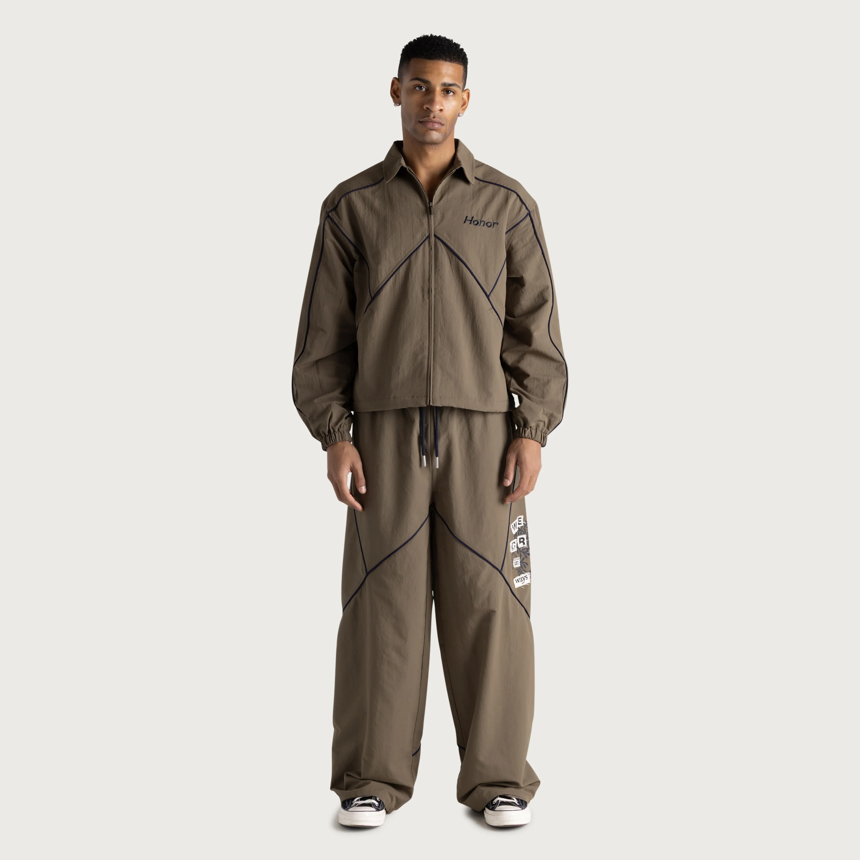Growth Track Pant - Pebble - Image 3