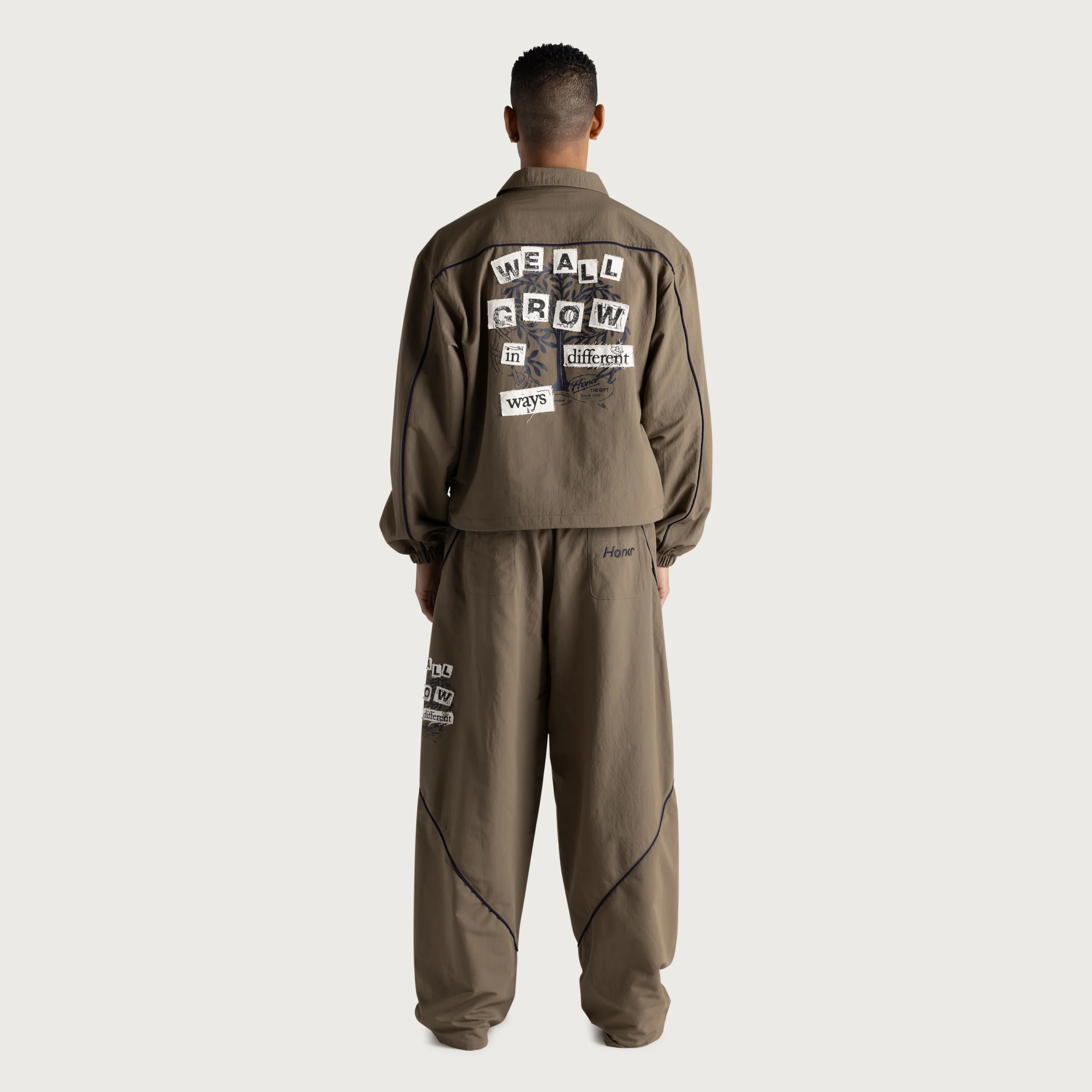 Growth Track Pant - Pebble - Image 4