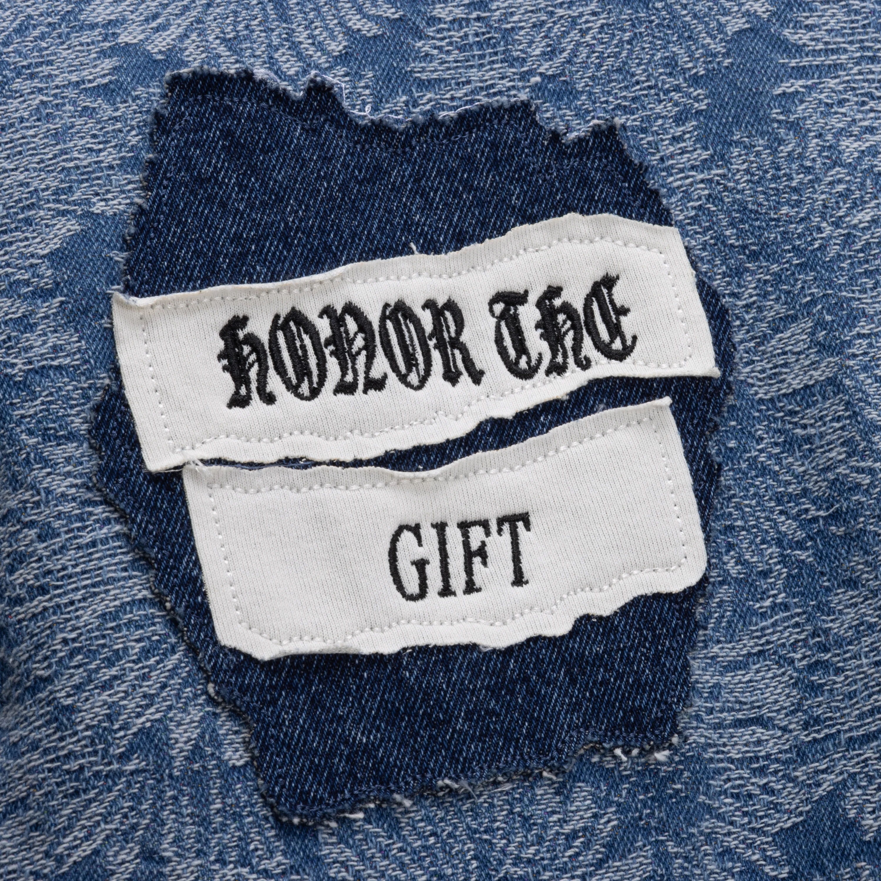 Indigo Tapestry Hoodie - Indigo - Image 6
