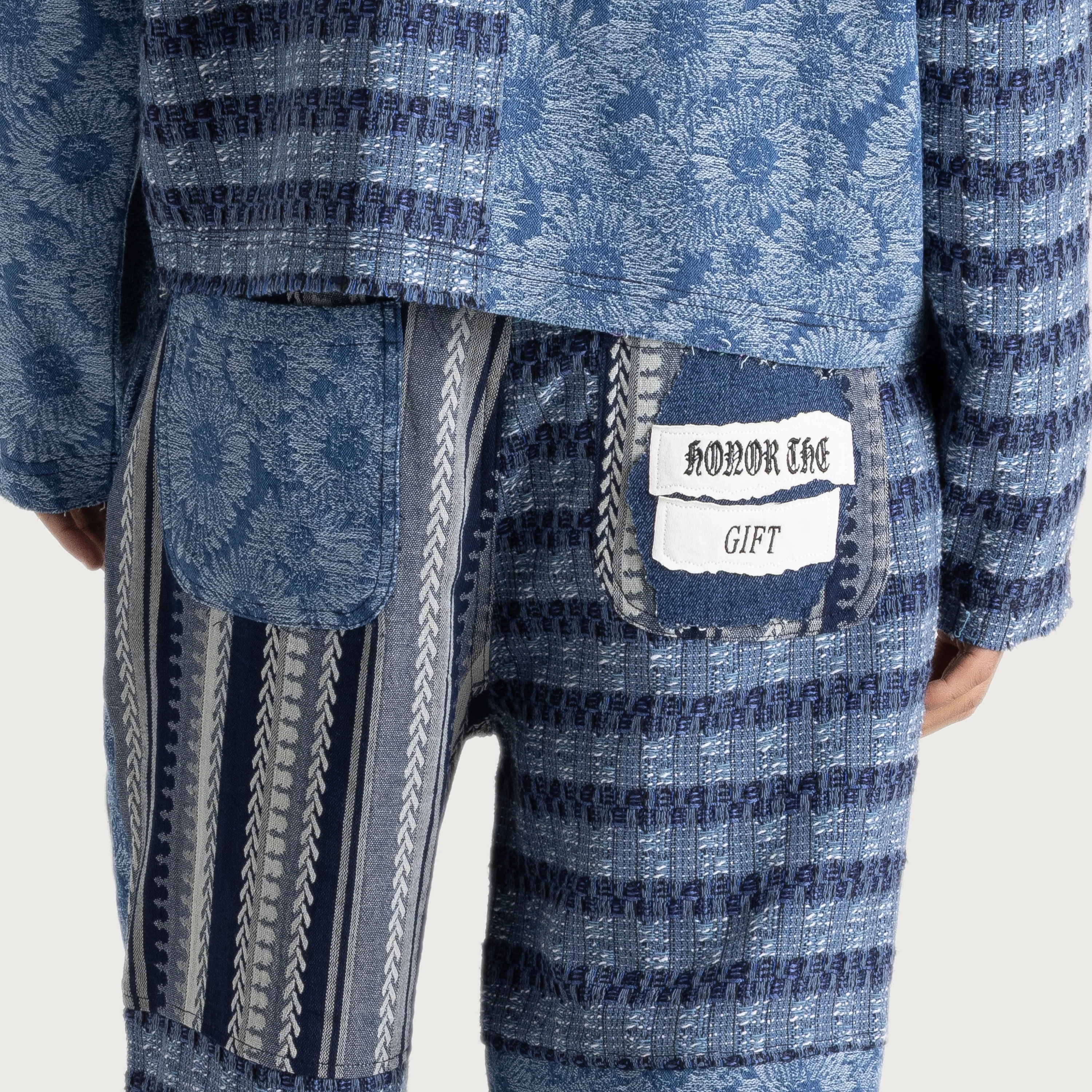 Indigo Tapestry Pant - Indigo - Image 11