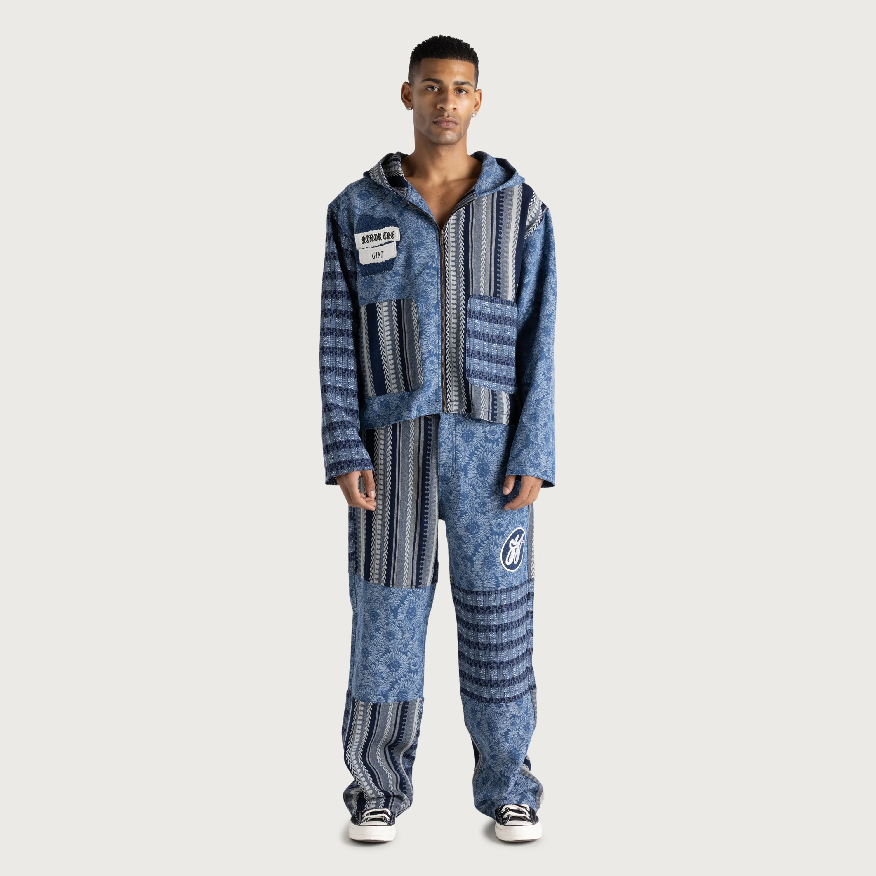 Indigo Tapestry Pant - Indigo - Image 3