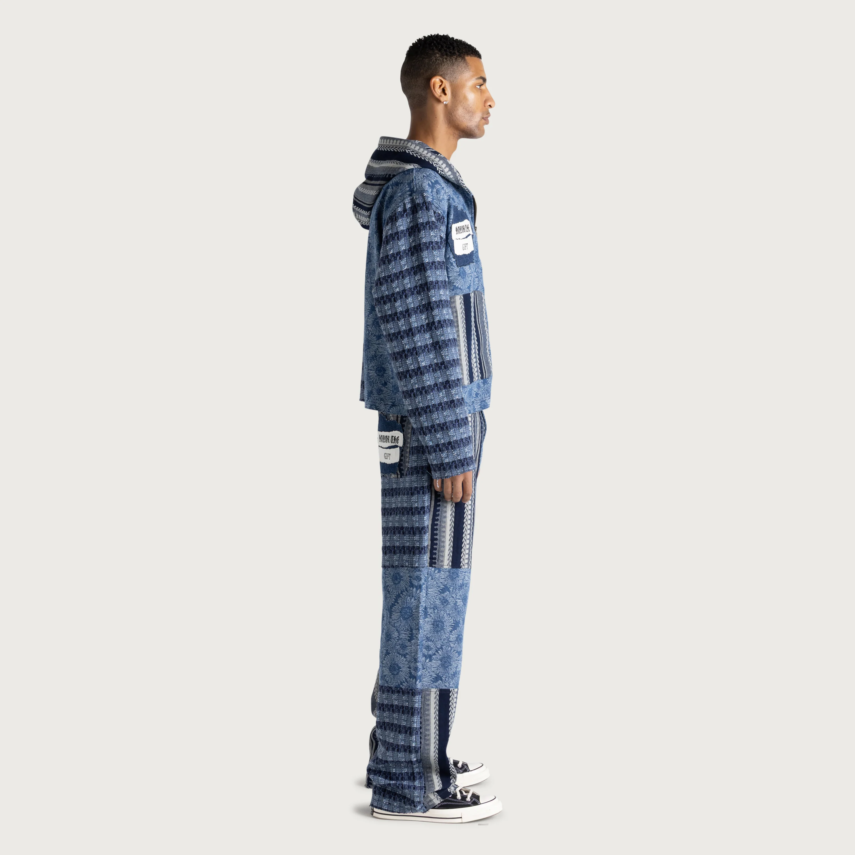 Indigo Tapestry Pant - Indigo - Image 6