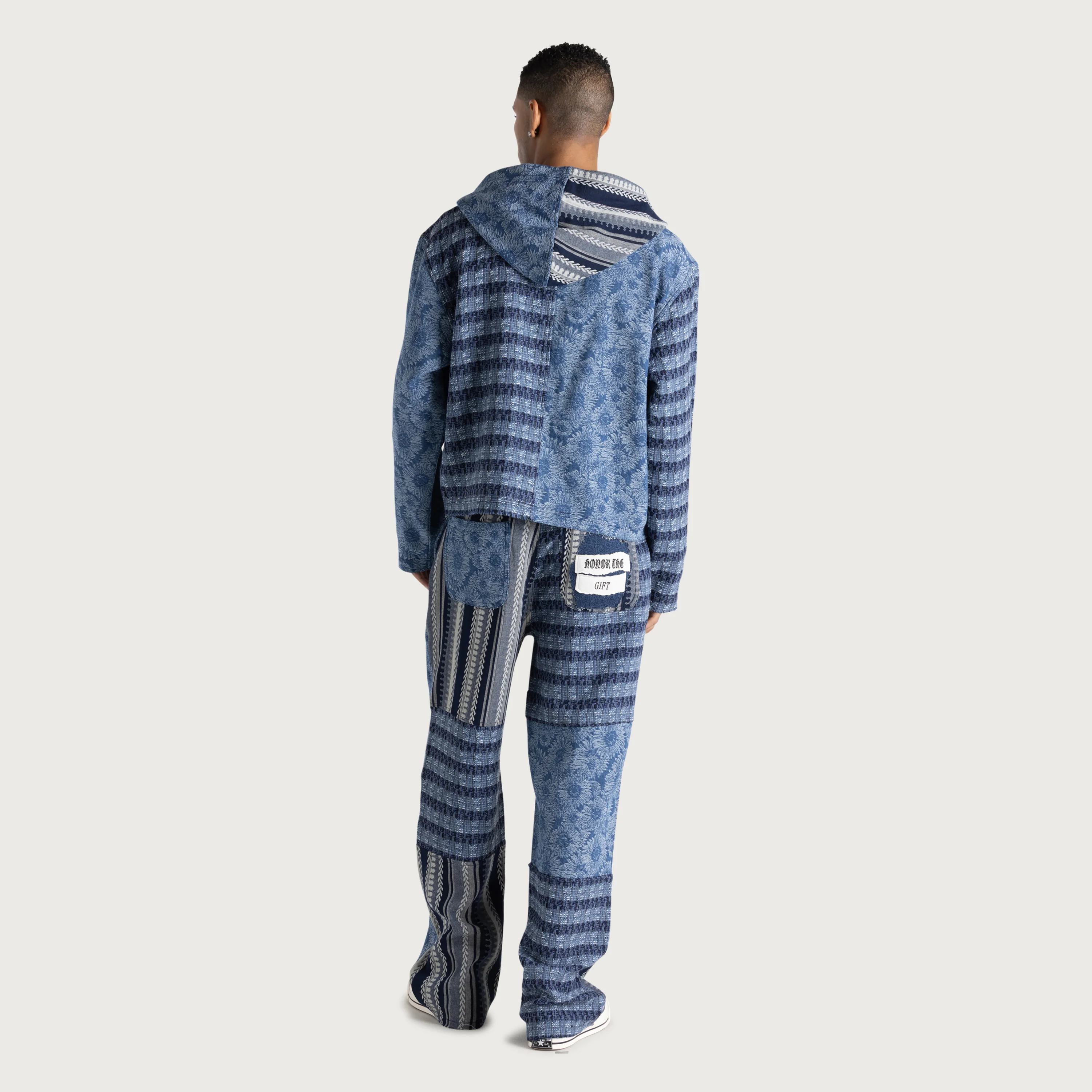 Indigo Tapestry Pant - Indigo - Image 8