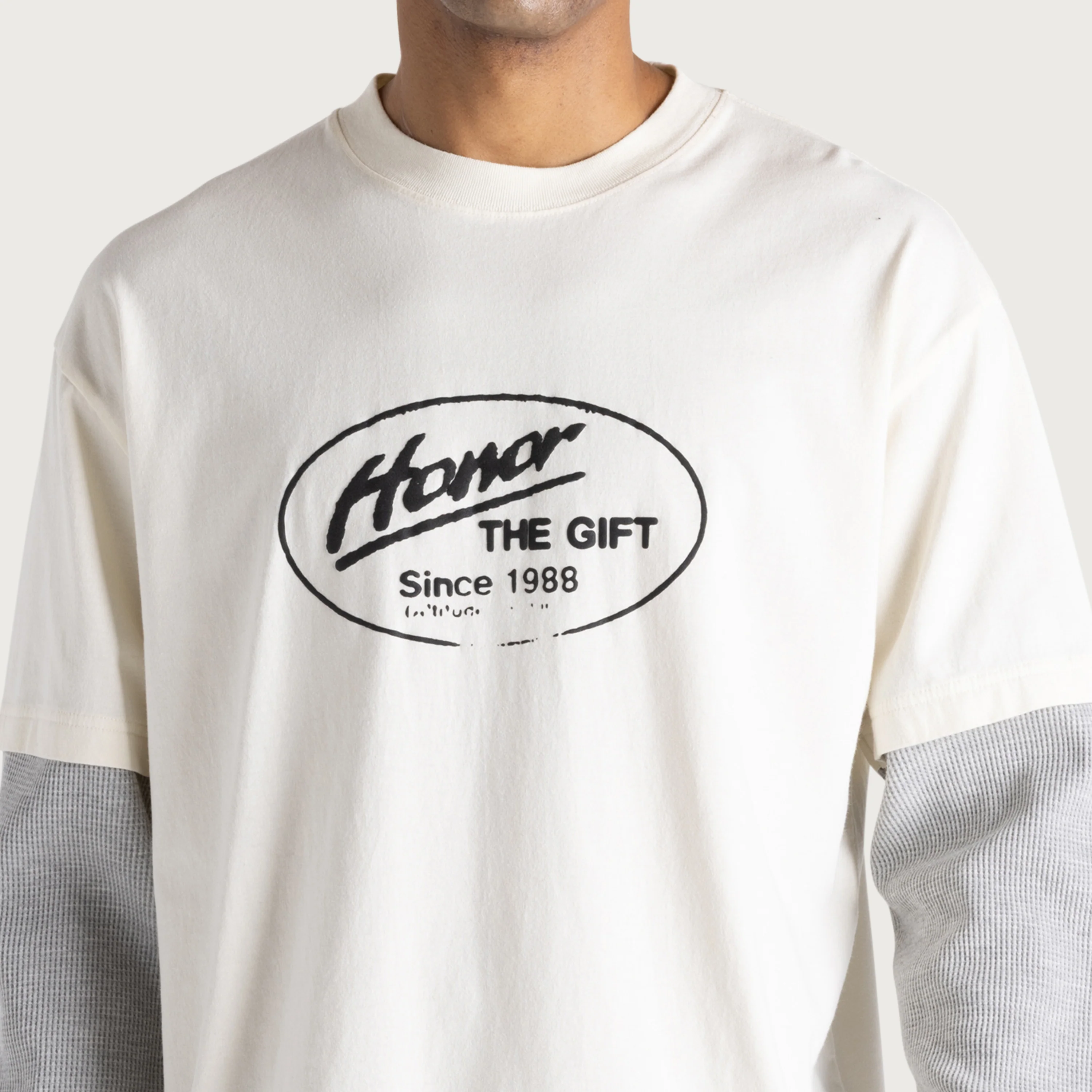 Just Be L/S Tee - White - Image 4
