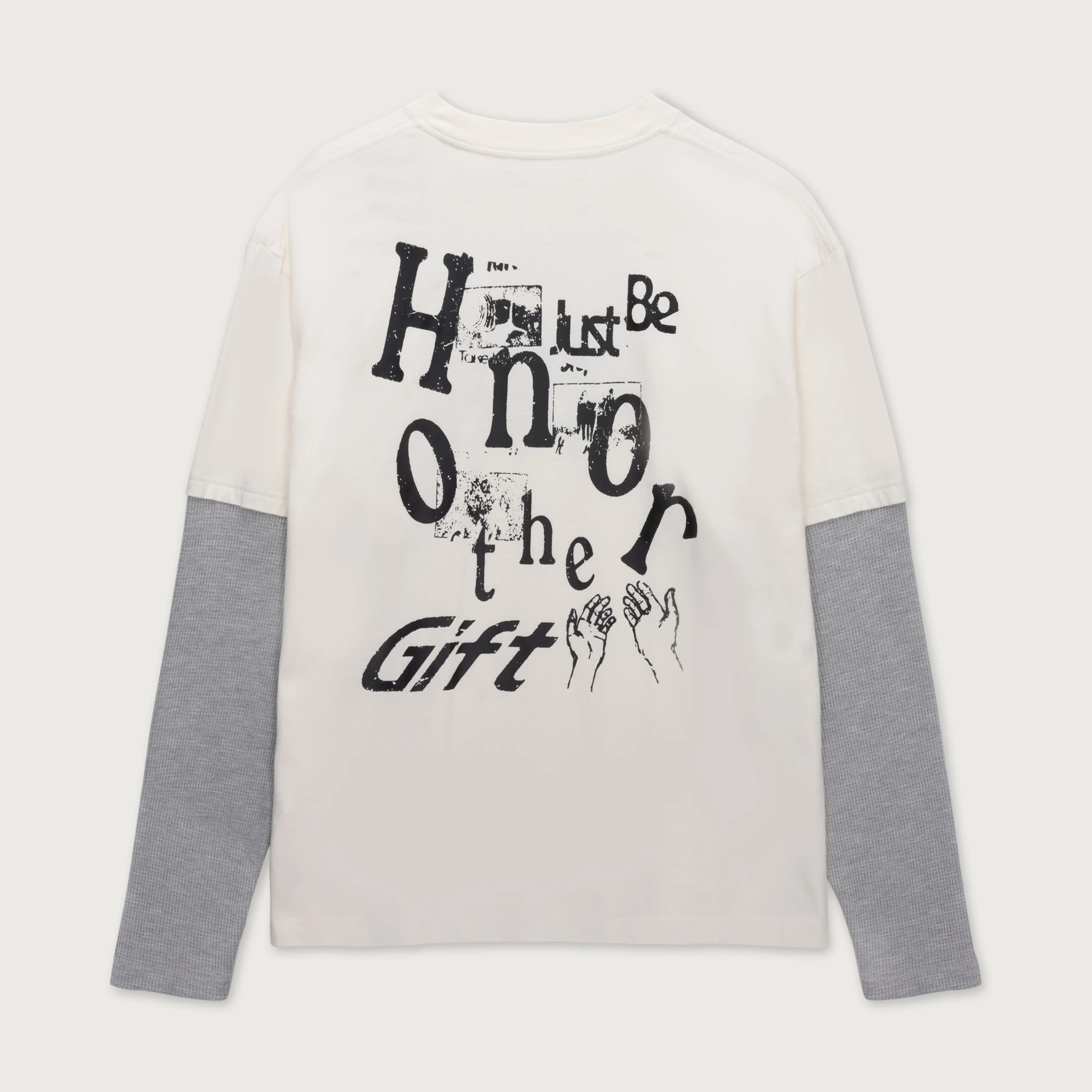 Just Be L/S Tee - White - Image 7