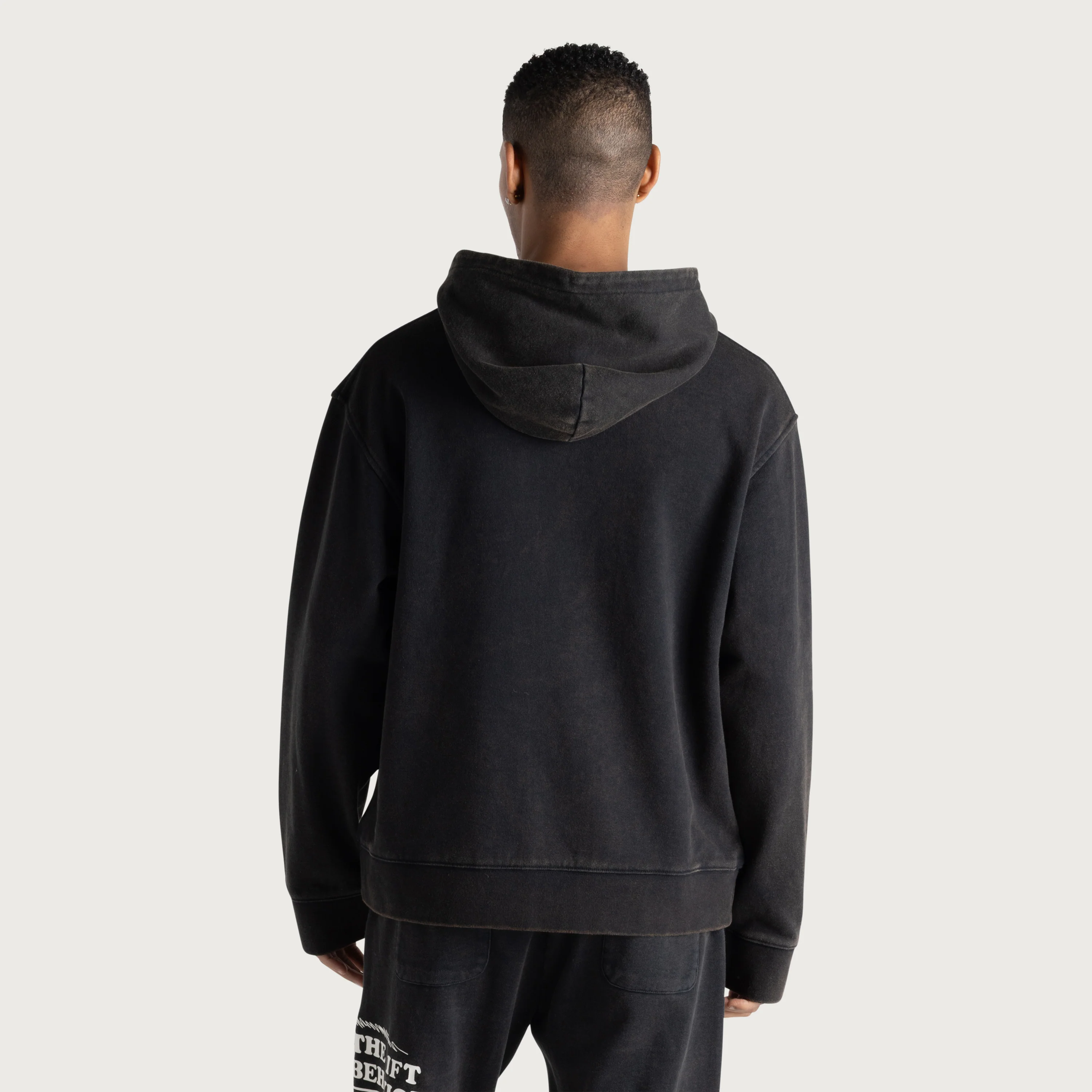 Not Allowed Hoodie - Black - Image 6