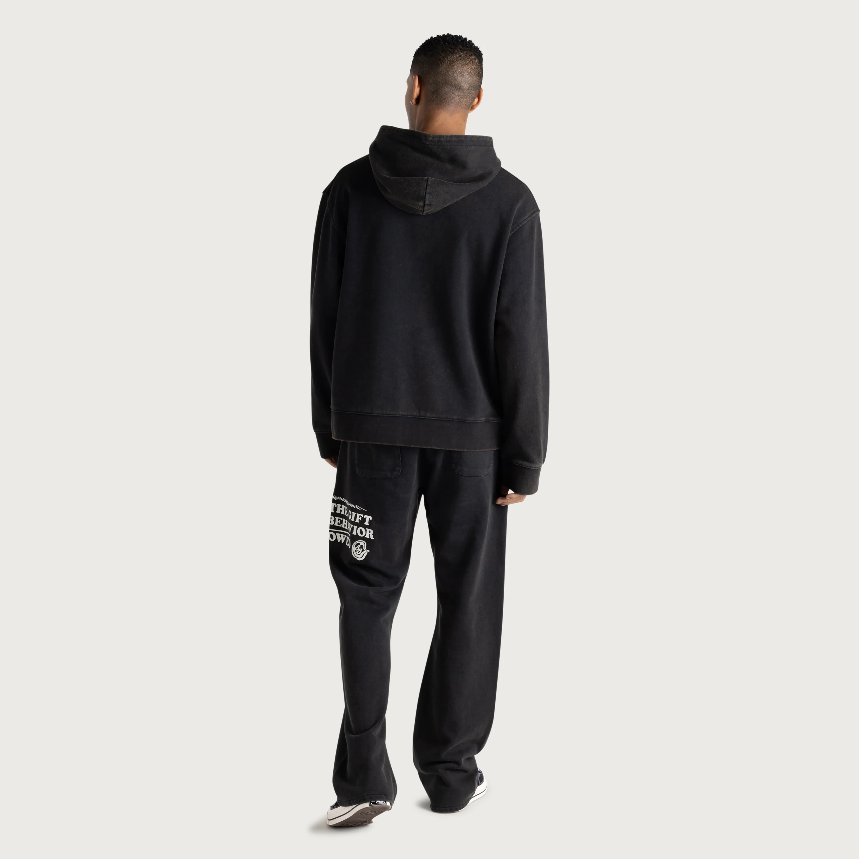 Not Allowed Sweats - Black - Image 8