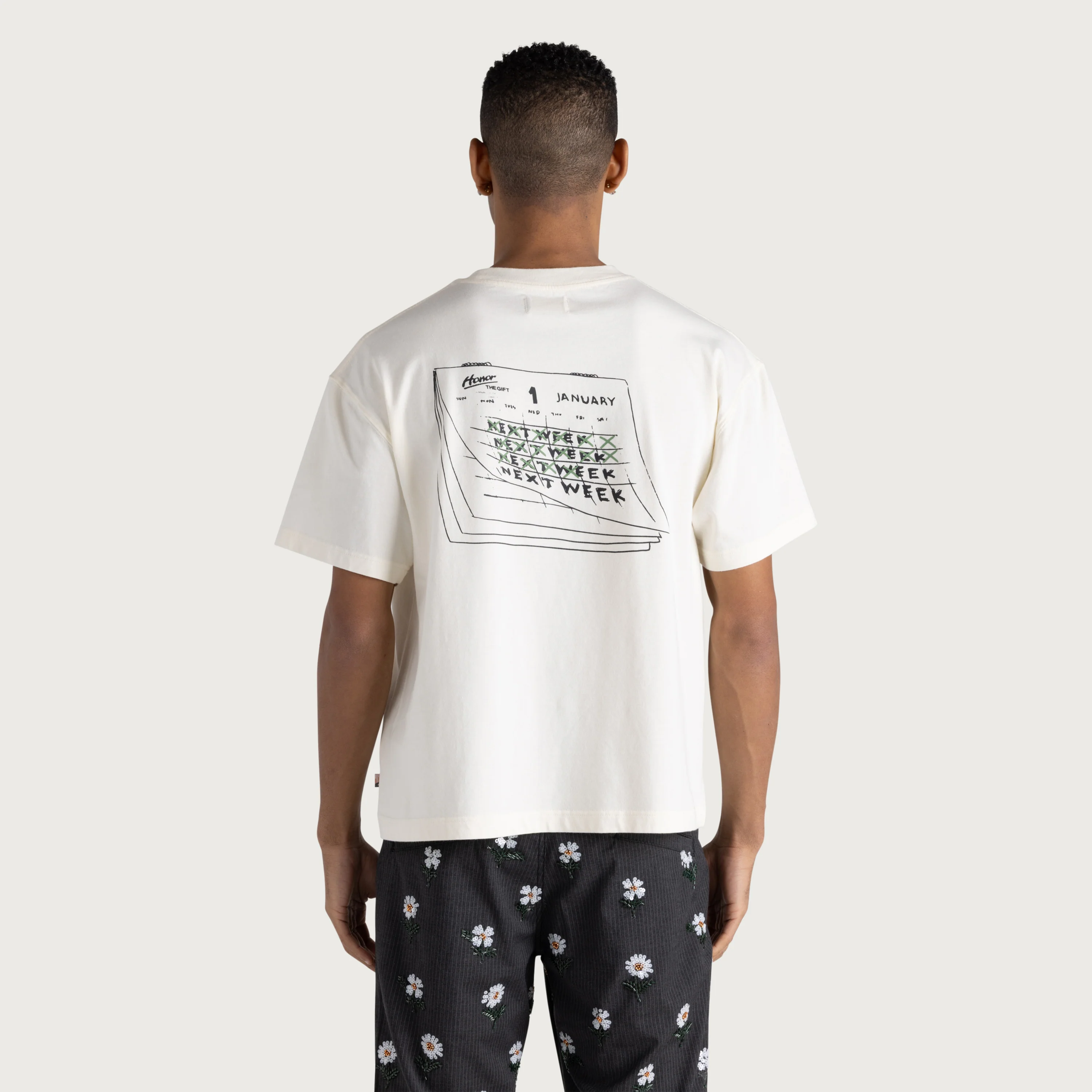 Nothing Changes Tee - White - Image 3