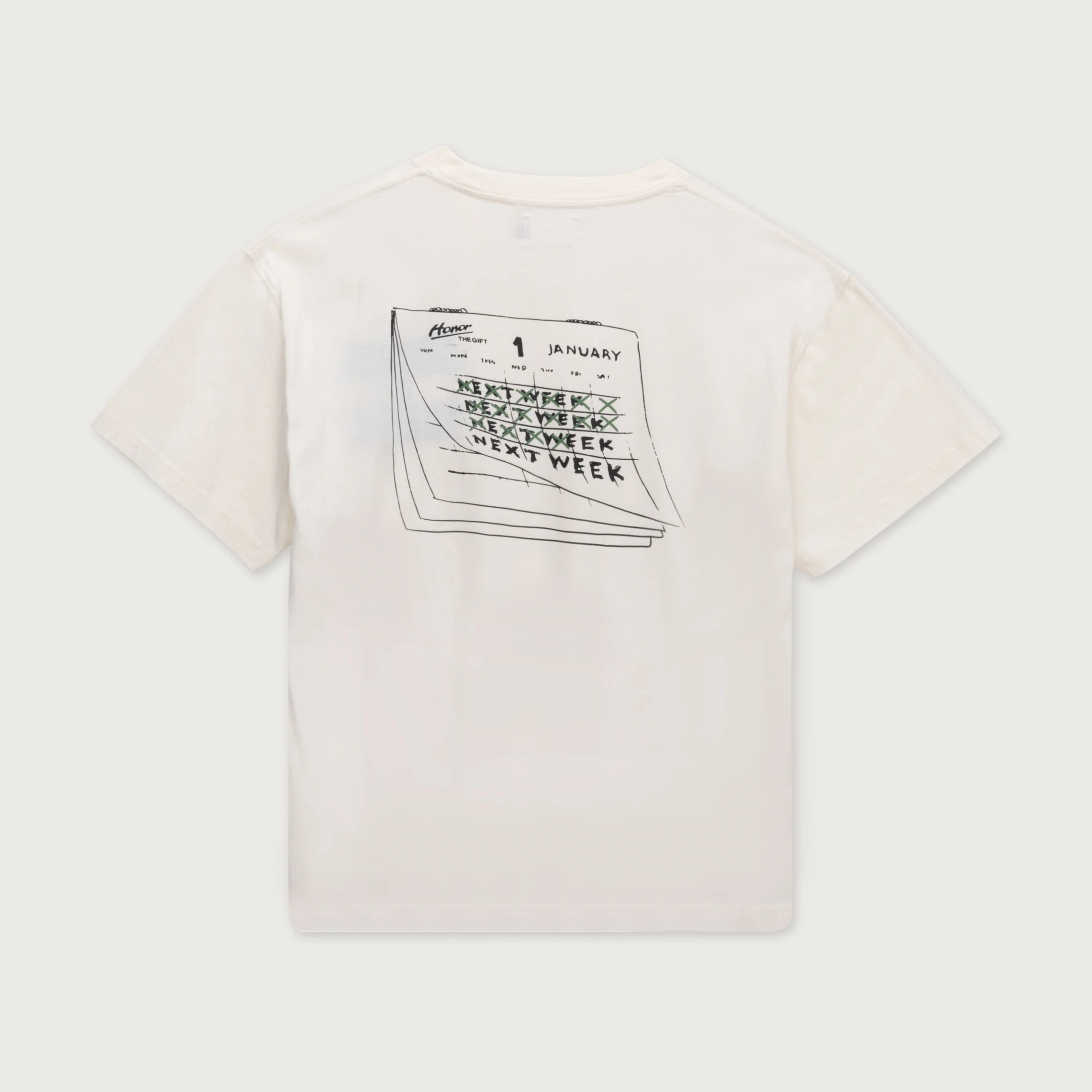 Nothing Changes Tee - White - Image 5
