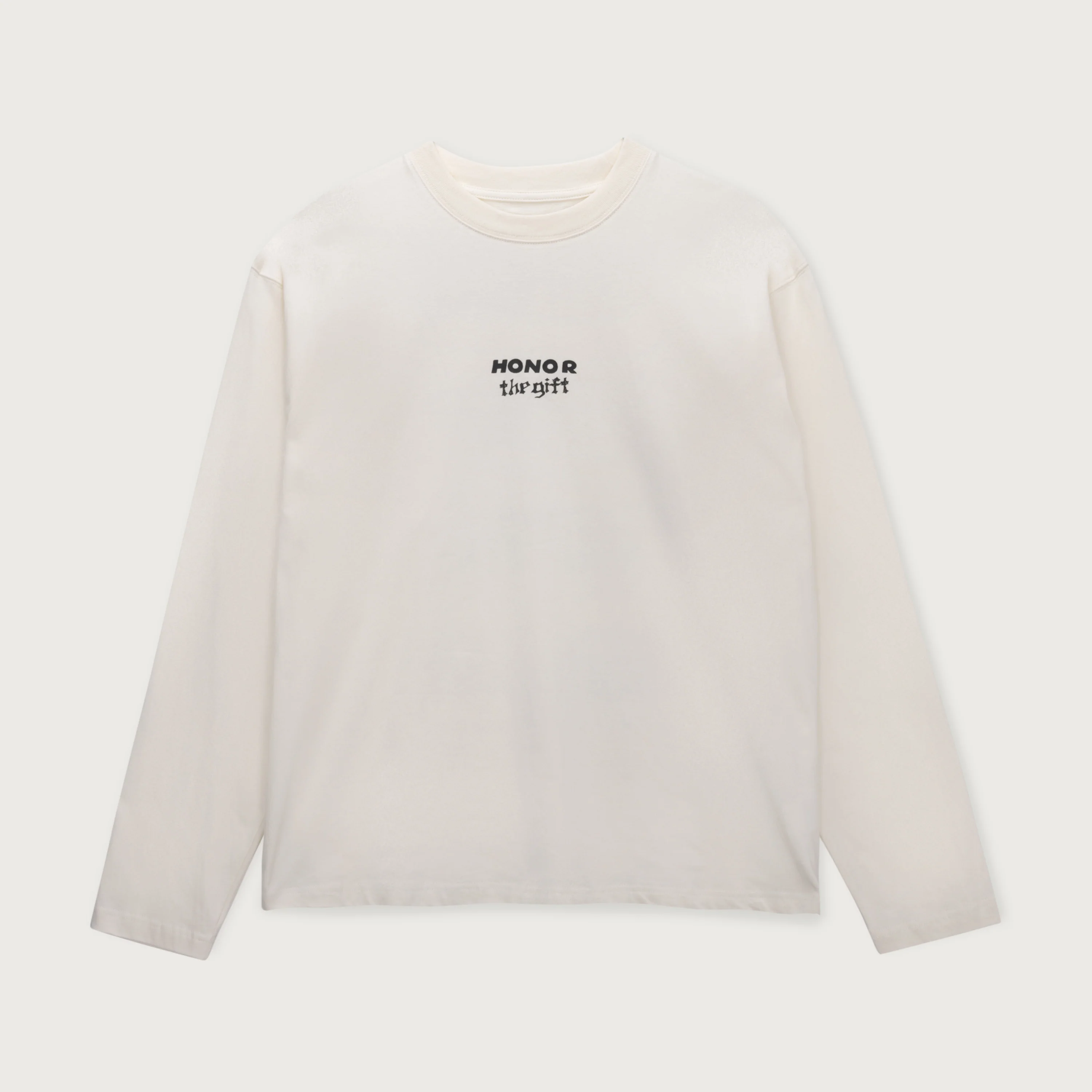 Running Shit L/S Tee - White - Image 2