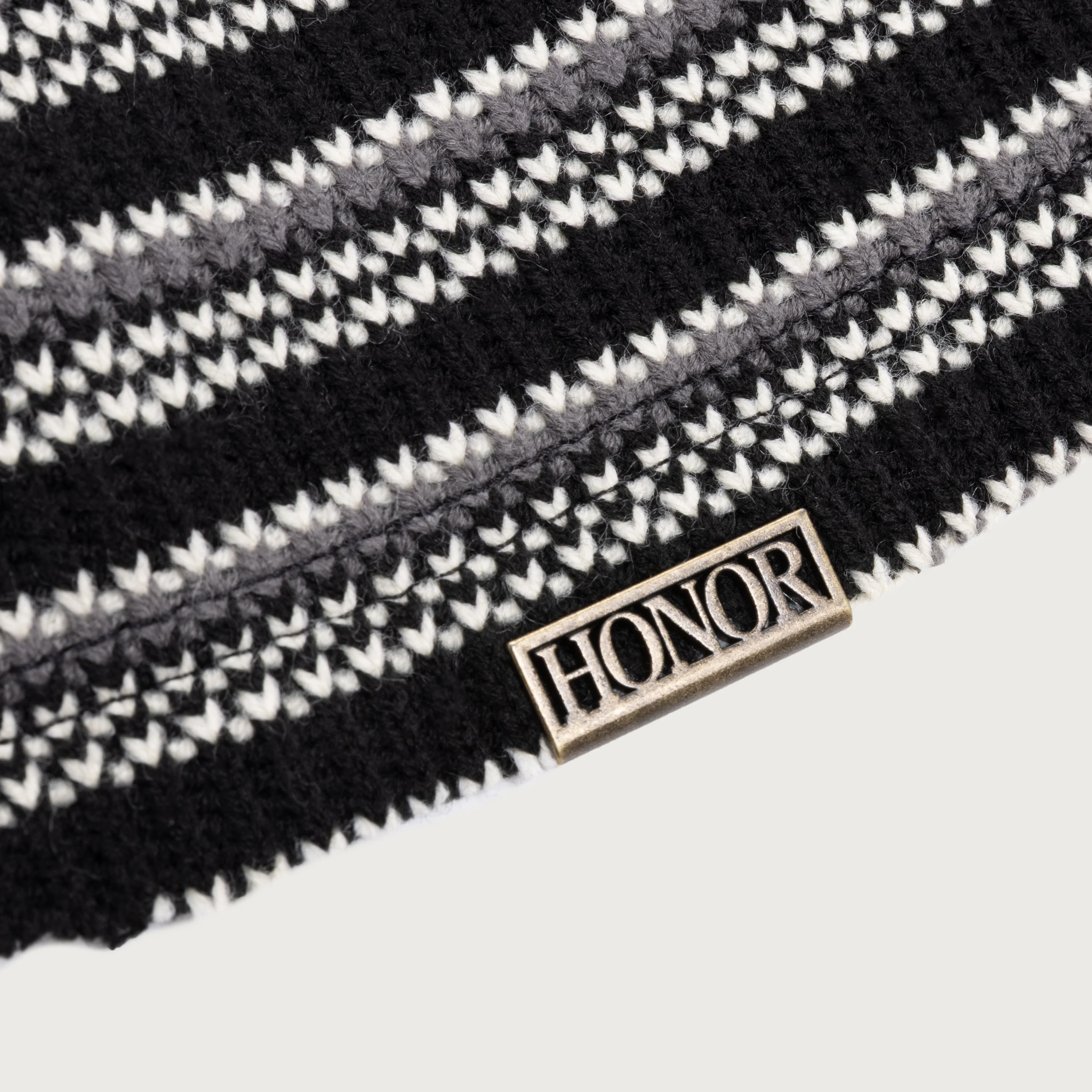 Speak Striped Crew - Black - Image 5