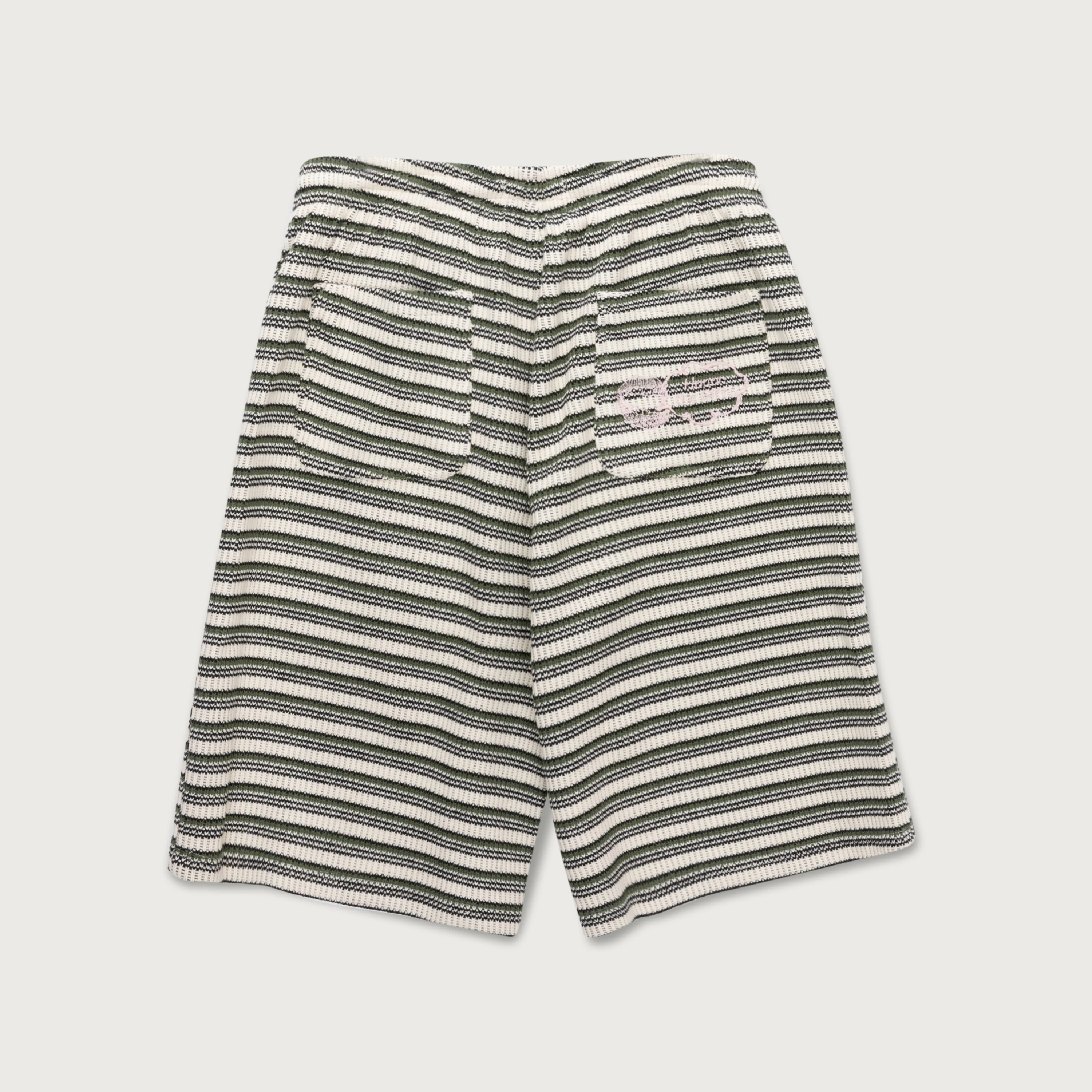 Speak Striped Short - Olive - Image 6