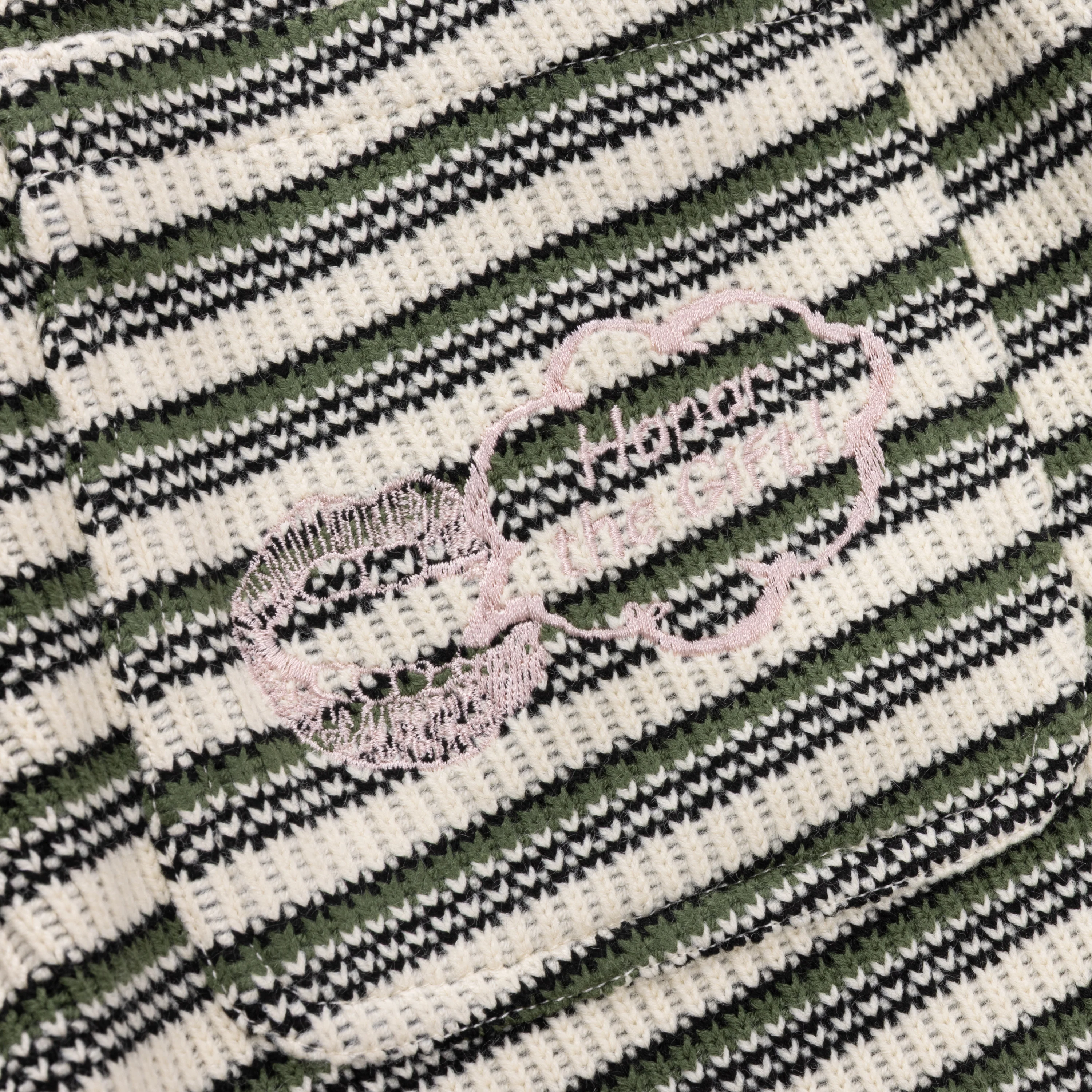Speak Striped Short - Olive - Image 7