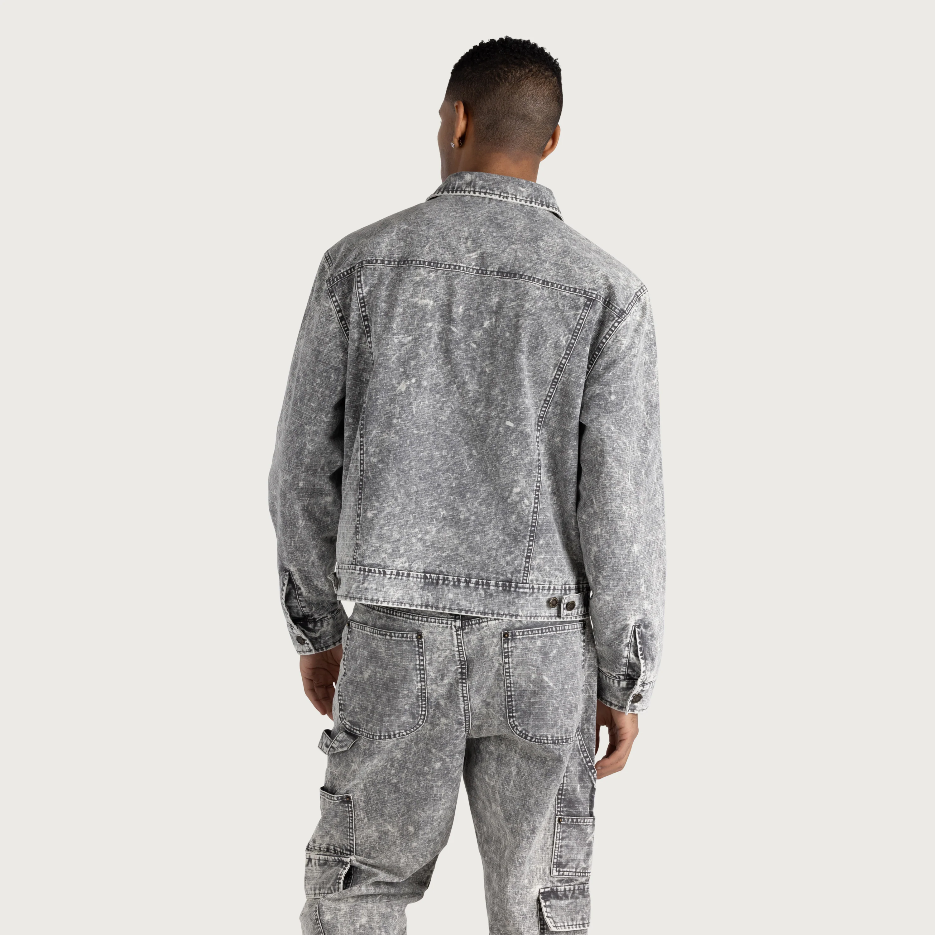 Still Do Ripstop Jacket - Grey - Image 3