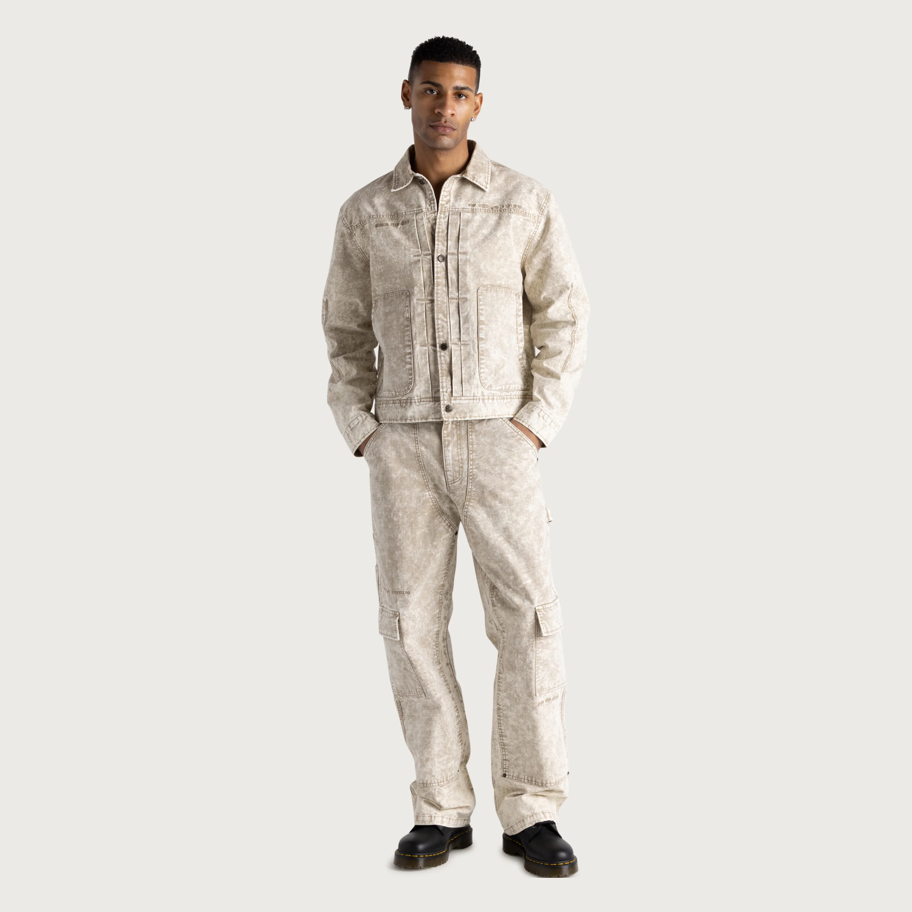 Still Do Ripstop Pant - Bone - Image 3