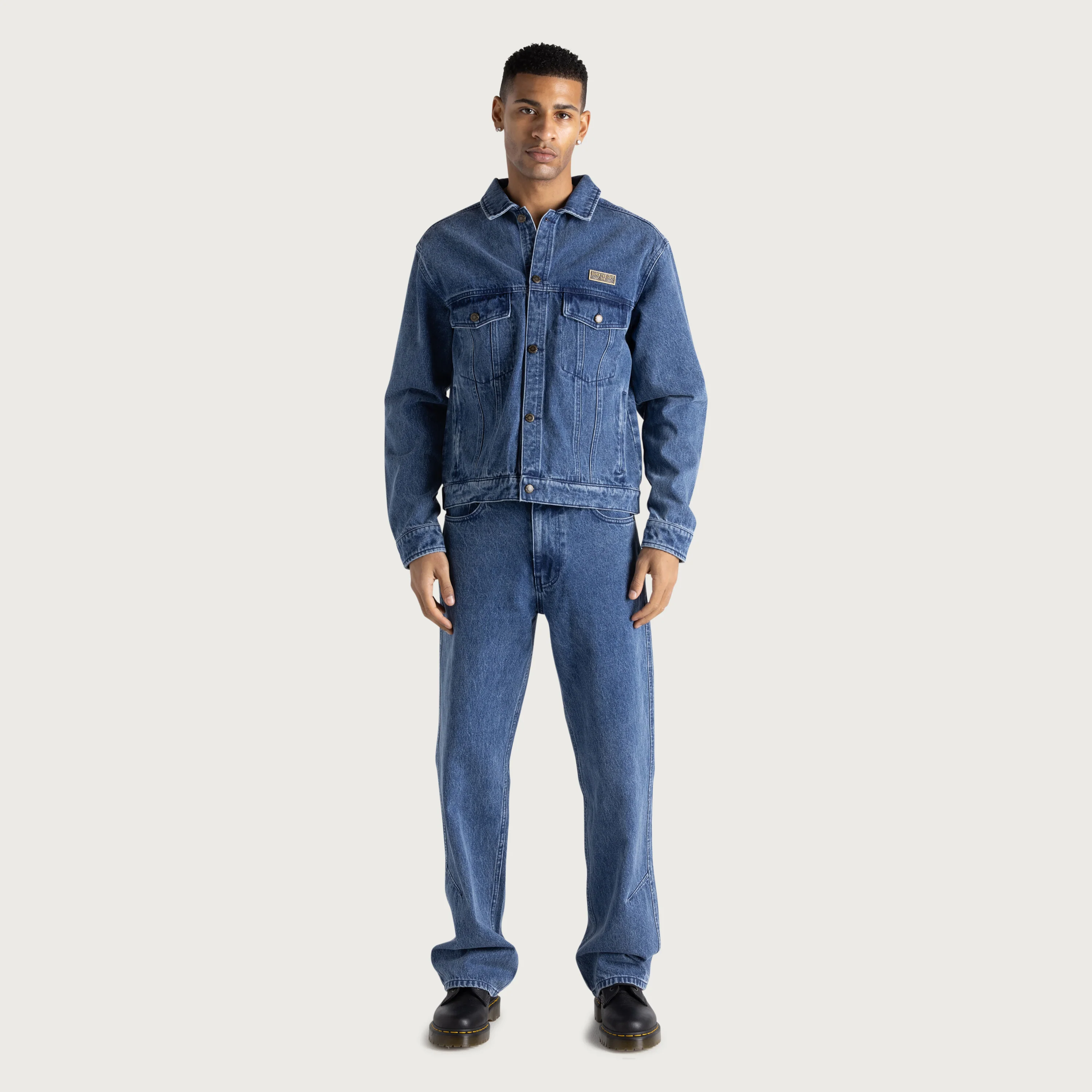 Washed Twill Pant - Indigo - Image 3