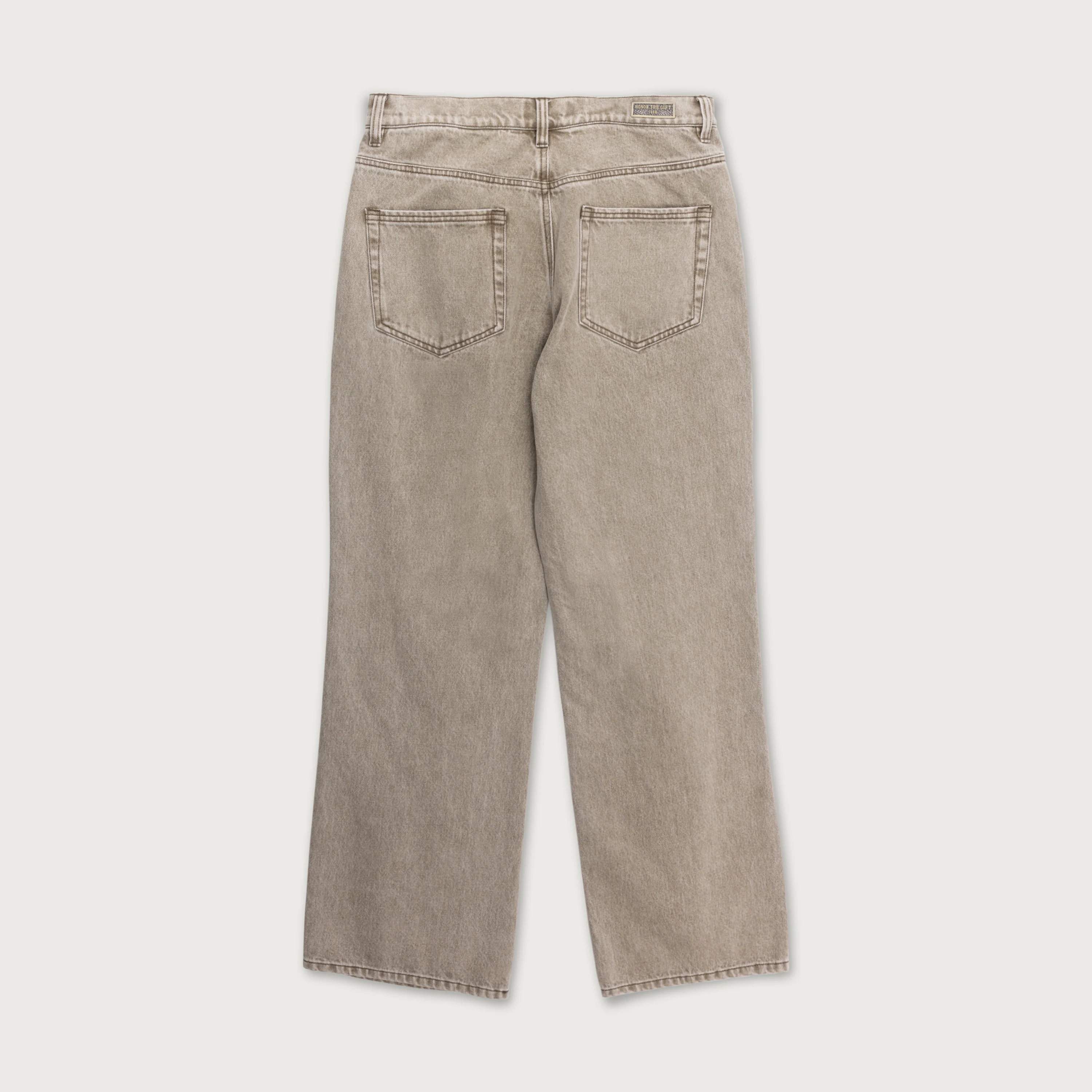 Washed Twill Pant - Taupe - Image 6