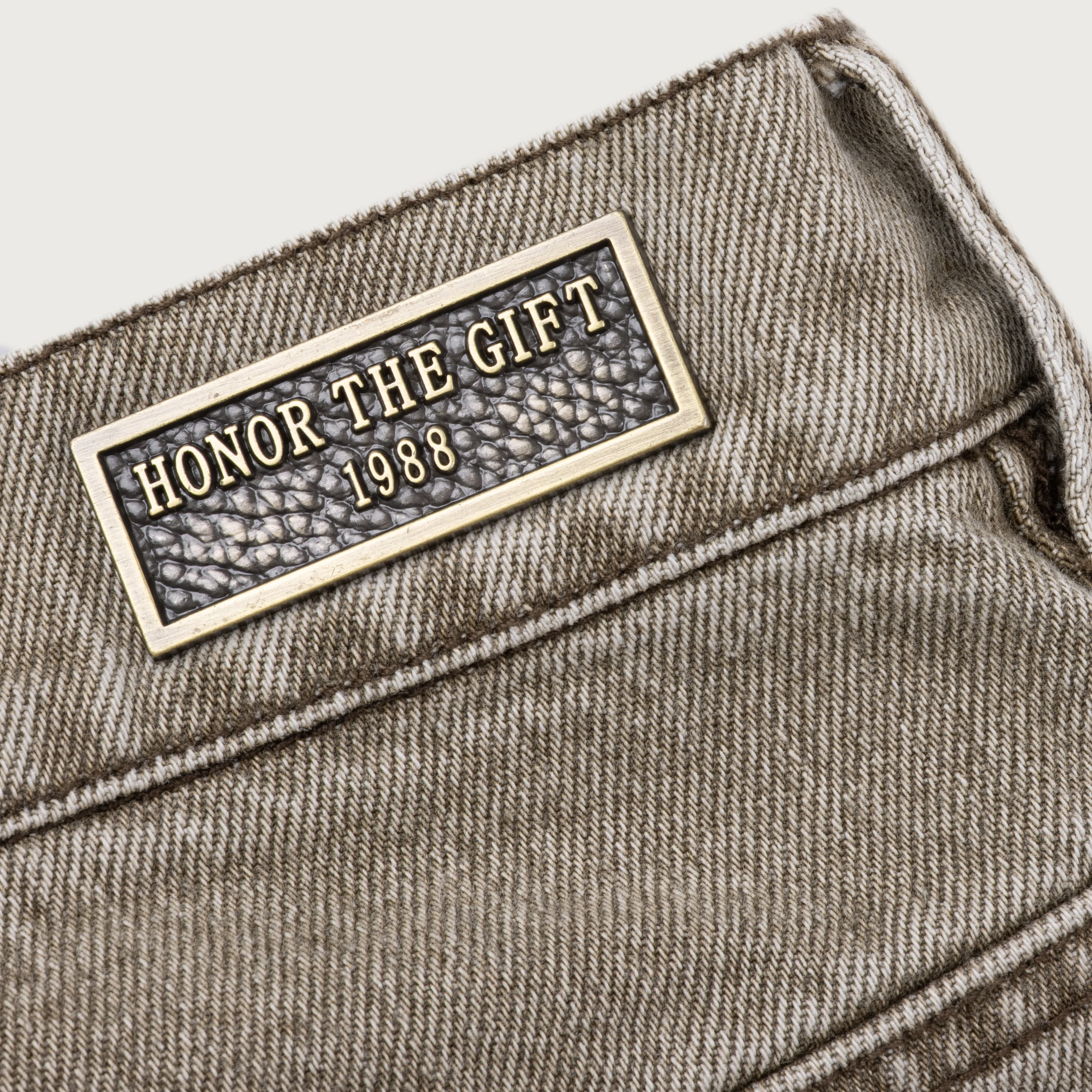 Washed Twill Pant - Taupe - Image 7
