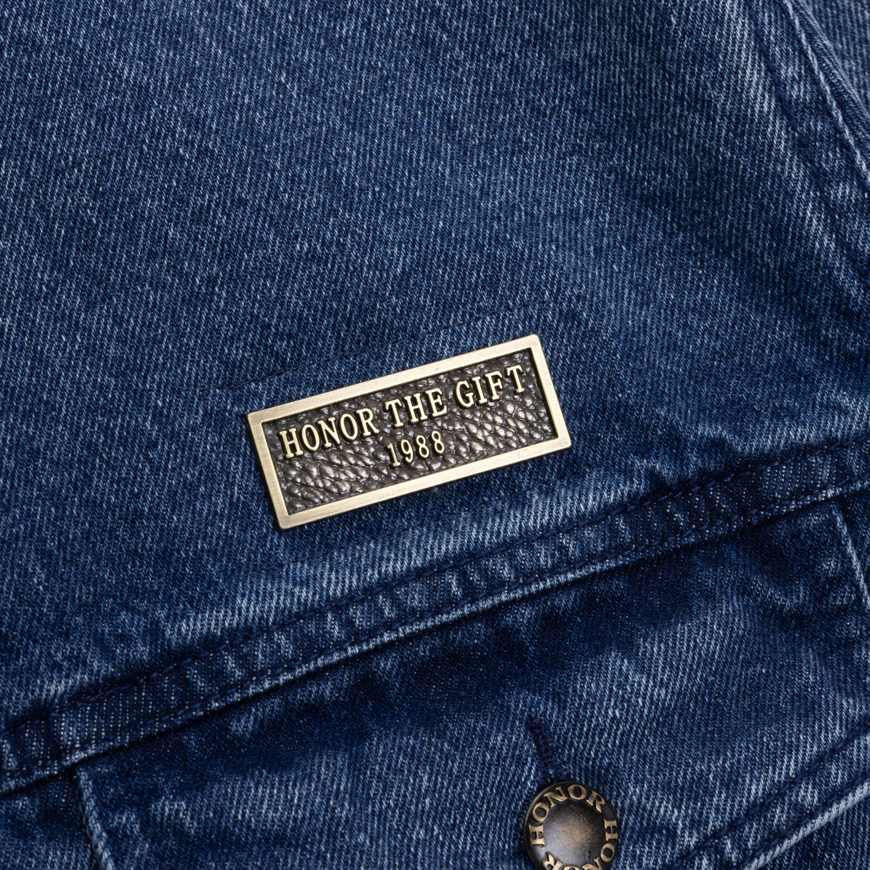 Washed Twill Trucker - Indigo - Image 5