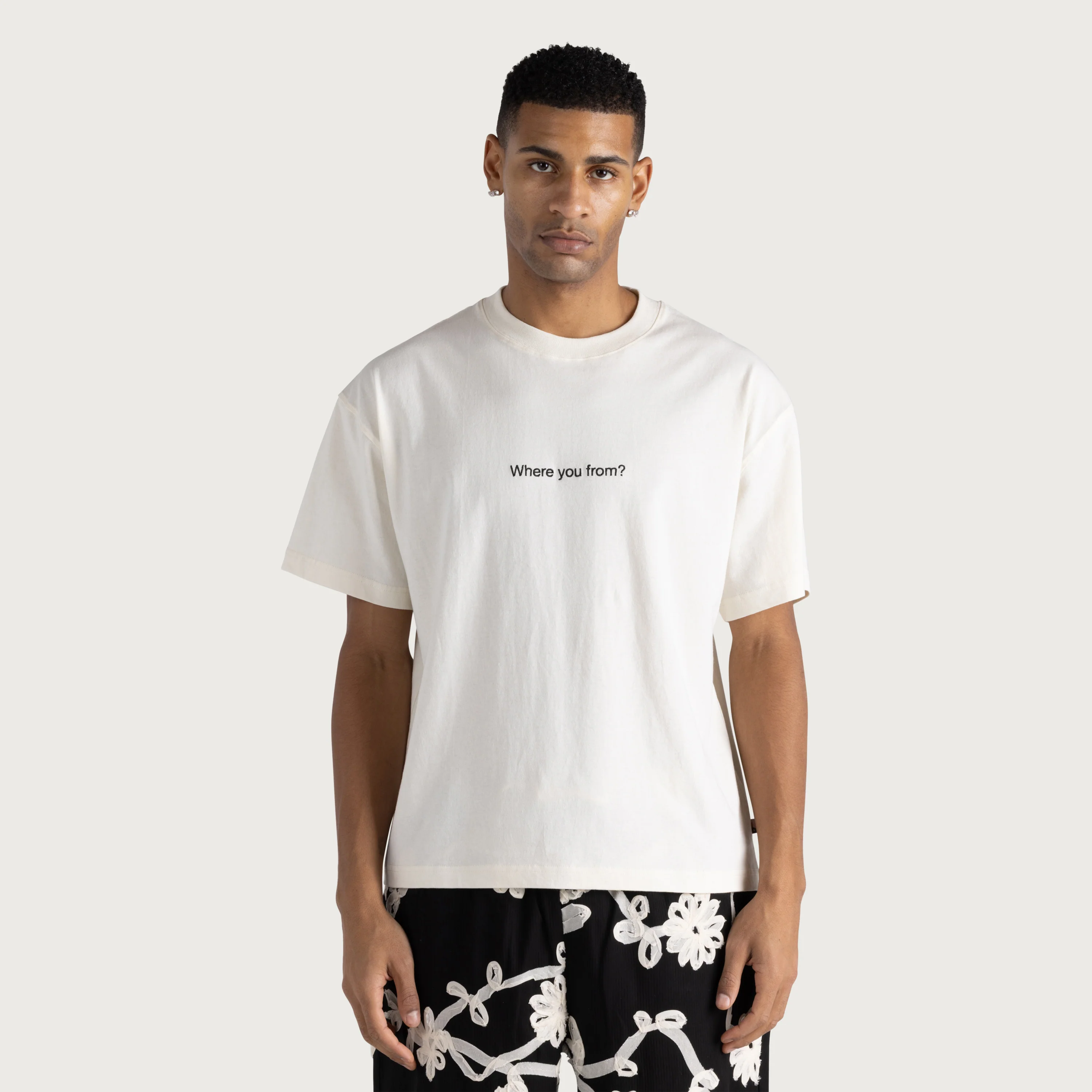 Where You From Tee - White