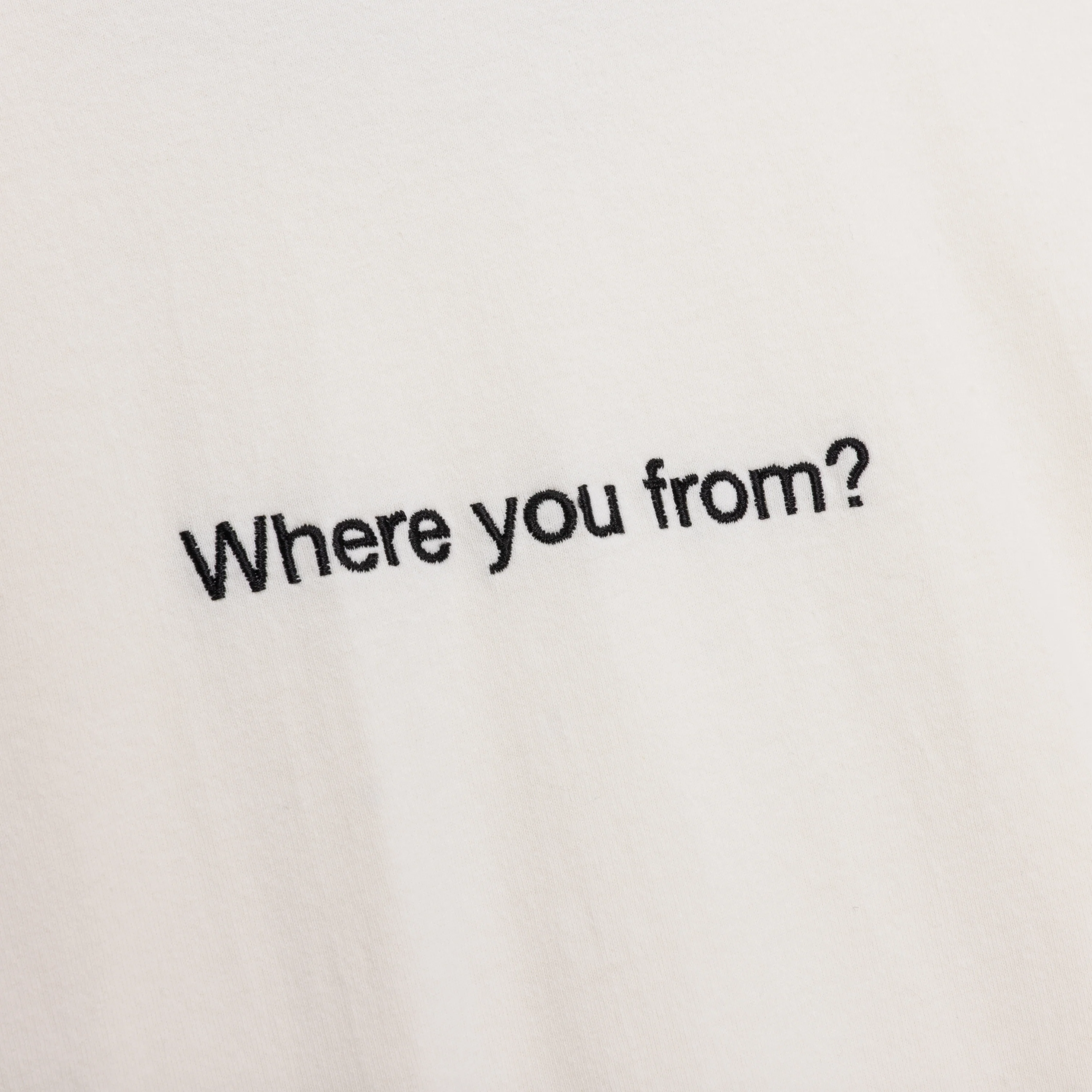 Where You From Tee - White - Image 4