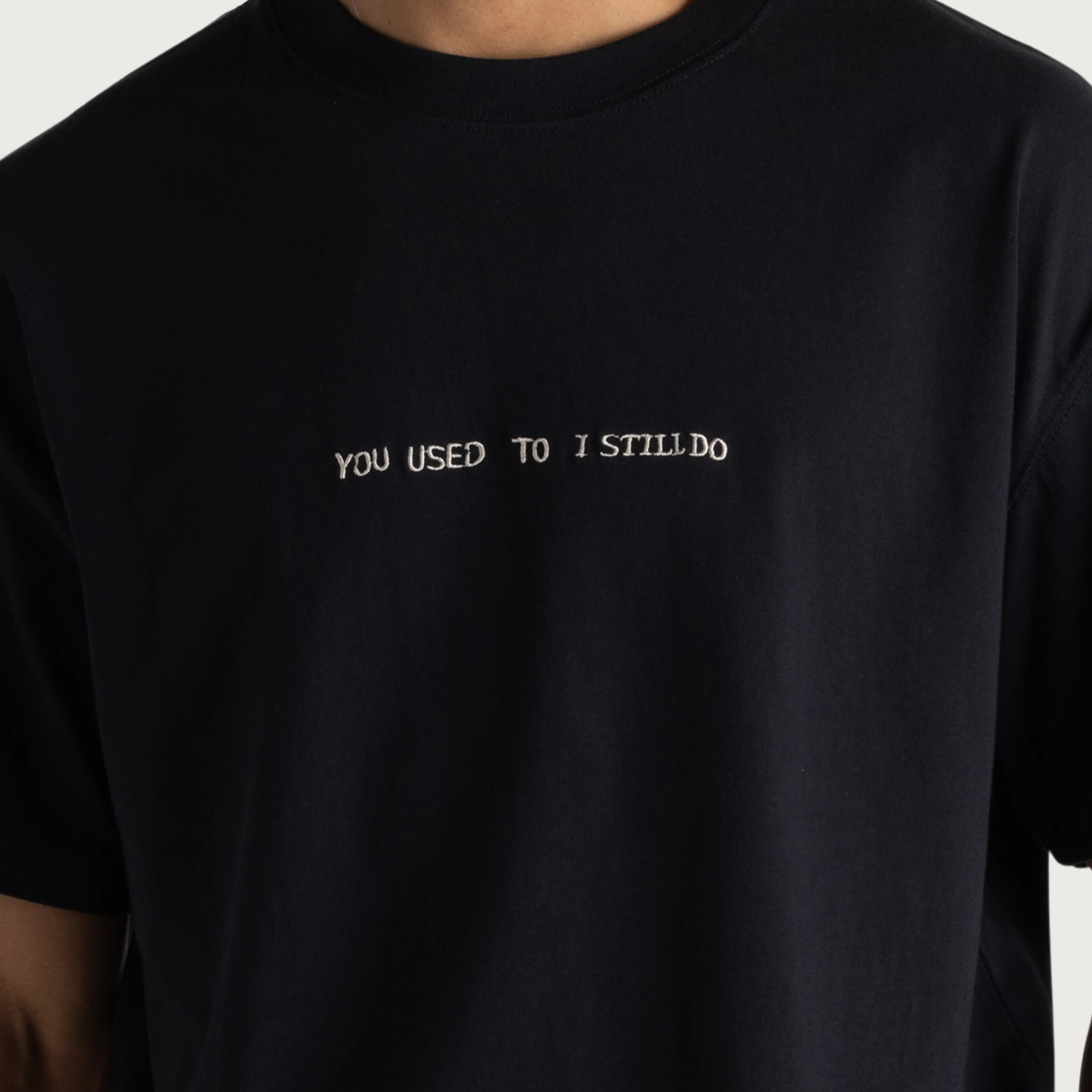 You Used To I Still Do Tee - Black - Image 4